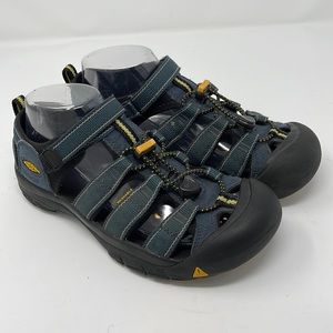 Keen Newport H2 Youth Size 6 Blue Green Water Hiking Sandals Trail Shoes
